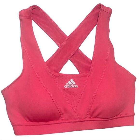 Adidas SuperNova Crossback Sports Bra - Picture 1 of 9